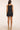Ramy Brook Evelynn Smocked Waist Mini Dress in Black