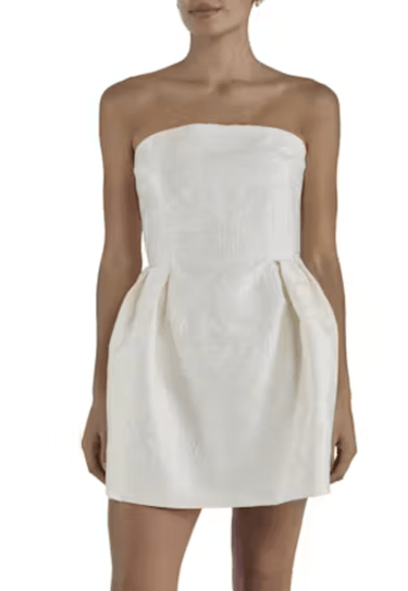 Ramy Brook Ever Dress in Ivory Jacquard
