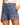 Ramy Brook Hilary High Waisted Denim Mini Short in Medium Wash