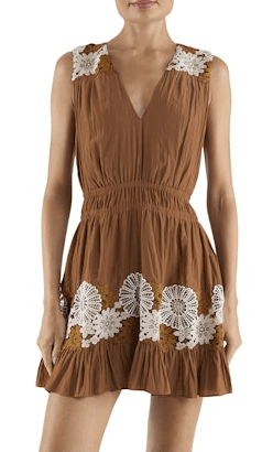 Ramy Brook Mackenzie Dress in Coffee