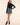Ramy Brook Sally Embellished Mini Skirt in Floral Beaded Denim