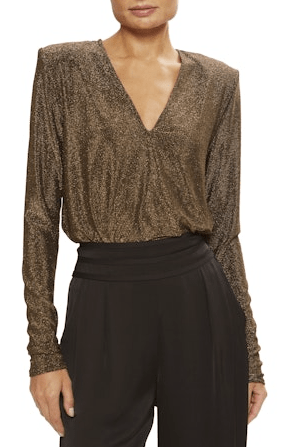 Ramy Brooks Micheline Bodysuit in Gorck - Estilo Boutique