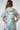 Ranna Gill Liora Scalloped Button Down Shirt in Jade Rose