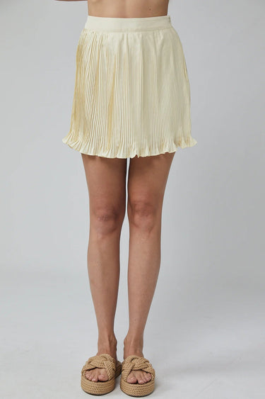 Rue Stiic Nora Mini Skirt in Pageant Blue - Estilo Boutique