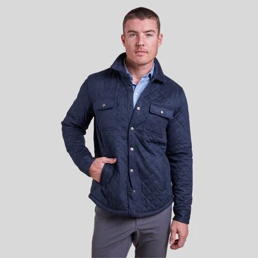Rye 51 The Pike Quilted Jacket in Navy