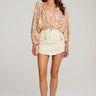 Saltwater Luxe Elisia Mini Skirt in Salt - Estilo Boutique