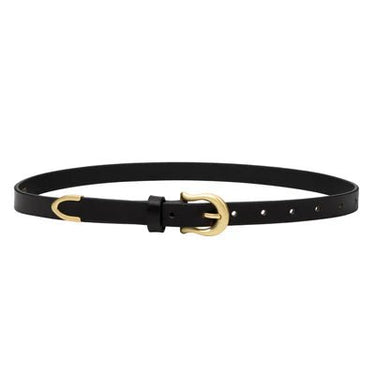 Sancia The Adela Belt in Black Vegetable