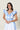 Scarlett Poppies Valmira Dress in Simply White Blue