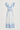 Scarlett Poppies Valmira Dress in Simply White Blue