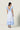 Scarlett Poppies Valmira Dress in Simply White Blue