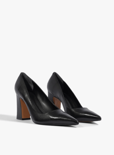 Schutz Eleanor Leather Pump in Black