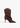 Schutz Maryana Slouch Nubuck Bootie in Root Brown
