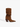 Schutz Tulsa Studs Suede Boot in Pecan Brown