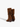 Schutz Tulsa Studs Suede Boot in Pecan Brown