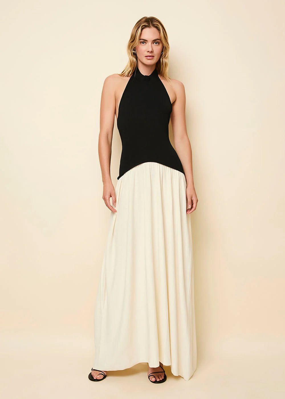halter soglio dress Solid & Striped The Halter Soglio Dress