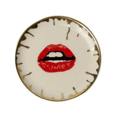 Spitfire Bitch Round Ceramic Trinket Dish