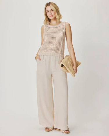 Splendid Camellia Sweater Tank in Fawn