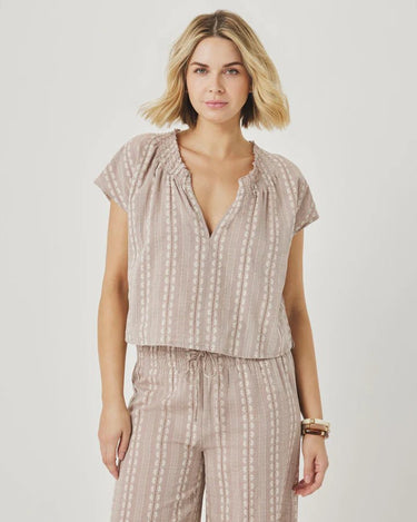 Splendid Meadow Blouse in Light Wicker