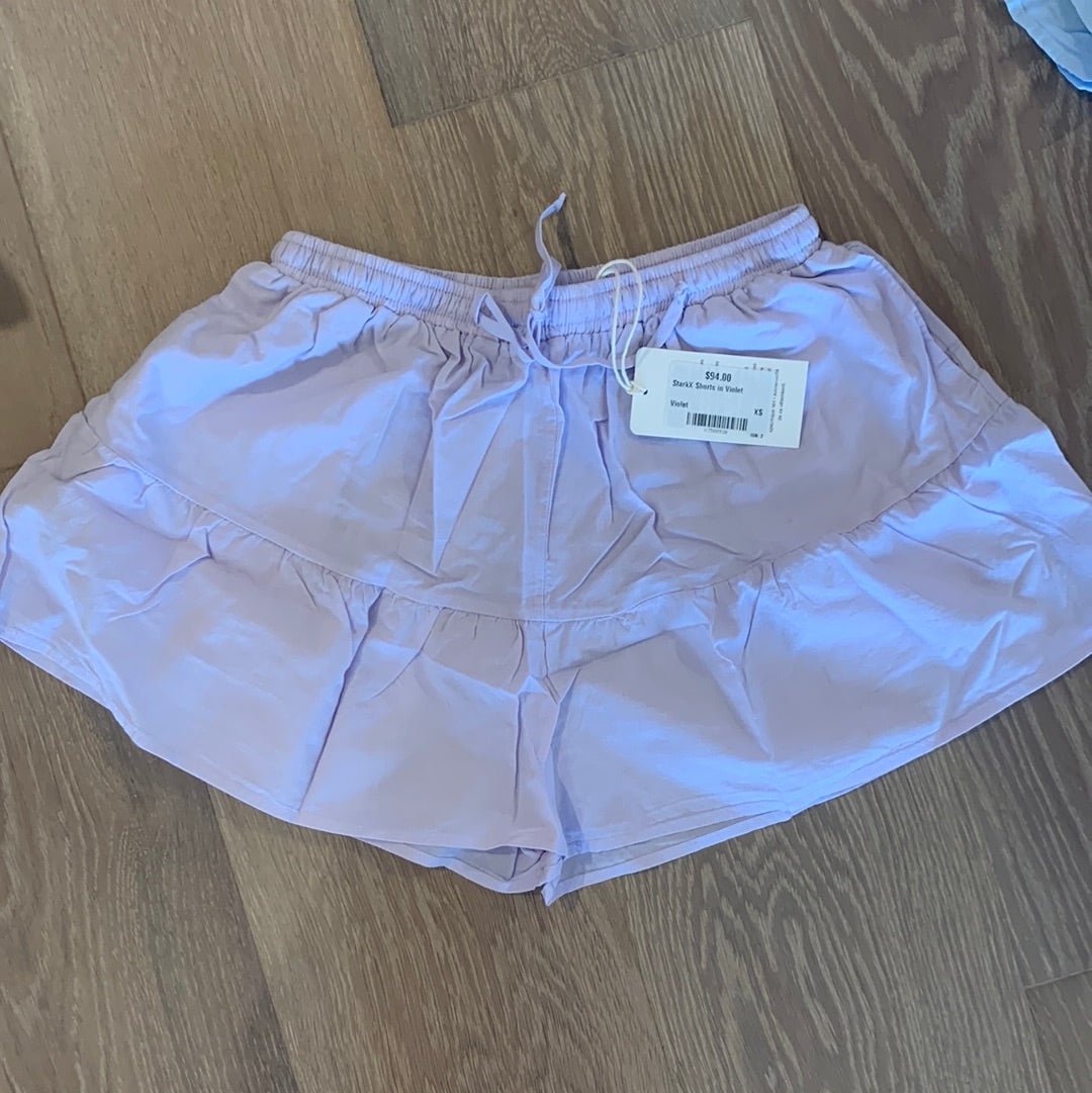 StarkX Shorts in Violet - Estilo Boutique