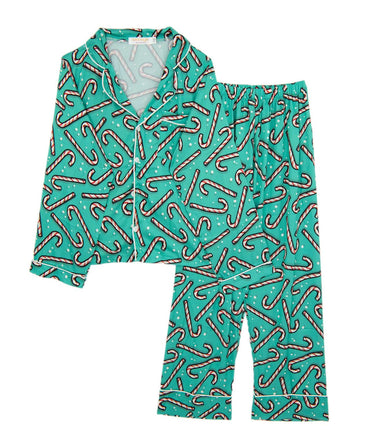 Stoopher & Boots Tweenstyle Candy Cane Loungewear Set - Estilo Boutique