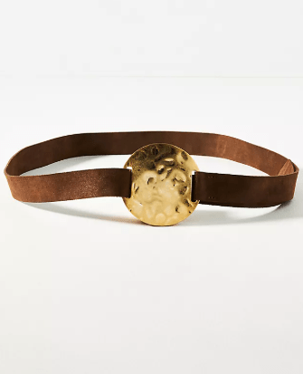 Streets Ahead Honey Belt in Chocolate