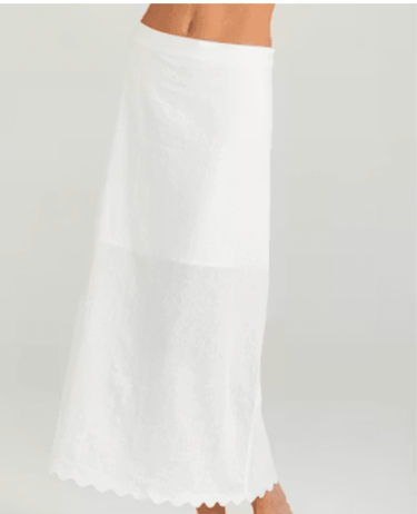 Sundays Alden Skirt in White