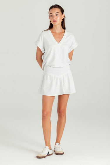 Sundays Armada Skirt in Light Heather Grey