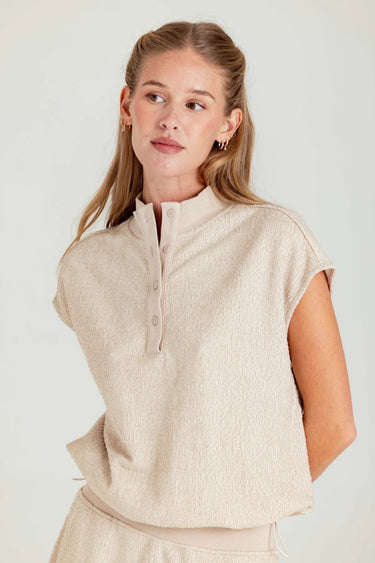Sundays Bellamy Pullover in Moonwash