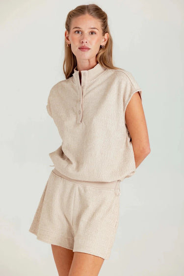 Sundays Bellamy Pullover in Moonwash