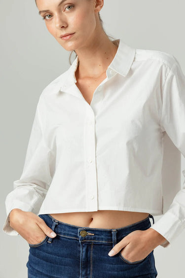Sundays Lexie Shirt in White - Estilo Boutique