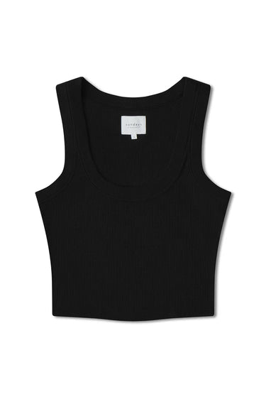 Sundays Naz Tank in Black - Estilo Boutique