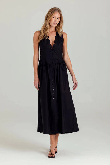 Sundays Sabrina Dress in Black