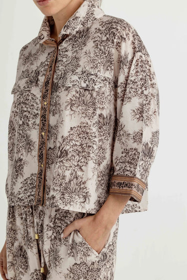 Sundays Simona Shirt in Parchment Garden