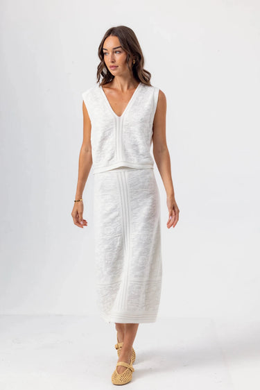 Sundays Zoie Skirt in Cream