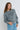 Sunny Somewhere Homebody Club Raglan Crew in Heather Grey