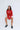 Sunny Somewhere Local Raglan Crew in Red