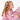 Sweet Wink Pink Christmas Clip Set - Estilo Boutique