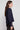 The Shirt The Long Sleeve Boxy Crop in Navy