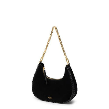 The Zatka Bag in Black Suede