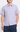 Theory Irving Structure Short Sleeve Linen Shirt in Gray Lilac
