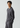 Theory Polo Sweater in Dark Grey Melange