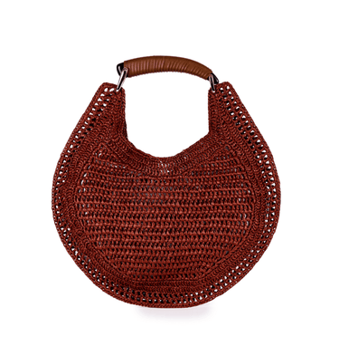 Viamail Bag Dana Crochet Bag in Sienna