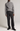 Vince Brushed Cotton-Blend Waffle Quarter-Zip Pullover in Heather Black