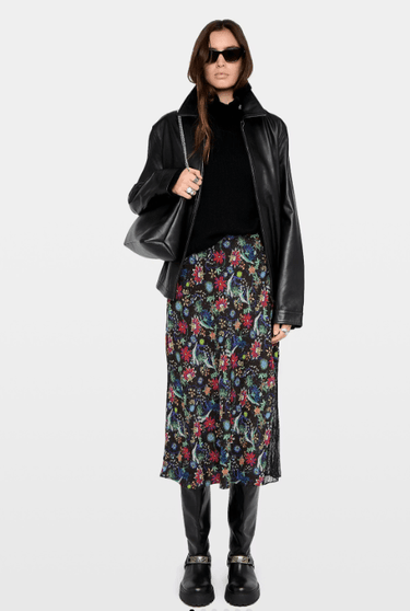 Zadig & Voltaire Jayla Skirt in Encre