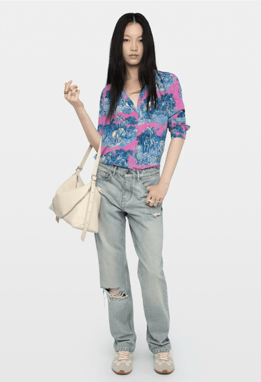 Zadig & Voltaire Tink Blouse in Lady Jungle