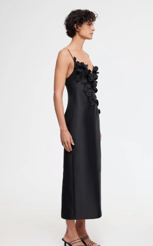 Acler Isla Column Dress in Black - Estilo Boutique