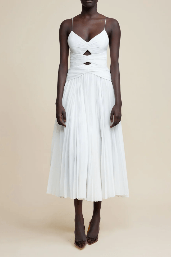Acler Marley Maxi Dress in Ivory - Estilo Boutique Acler Marley Maxi Dress in Ivory - Estilo Boutique