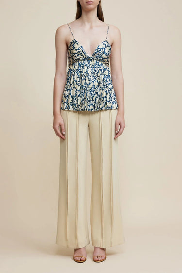 Acler Montague Top In Sea Forest Print - Estilo Boutique