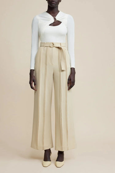 Acler Norfolk Pant in Biscotti - Estilo Boutique
