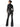 Alice + Olivia Evita Vegan Leather Jumpsuit in Black - Estilo Boutique